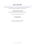 Just Feed Me – Easy Dinner Recipes eBook for Busy Moms & Entrepreneurs | 5 ingredients | Insta Pot & Slow Cooker